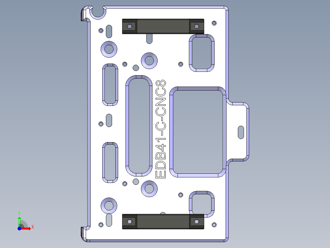 EDB41-C-CNC8盖板维修-200727前视图