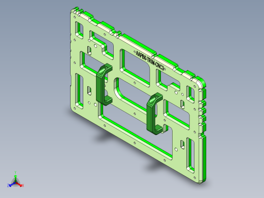 AAPB0-TRIM-笔记本CNC工装夹具三维模型CNC3-Gaiban-180606正等轴测缩略图