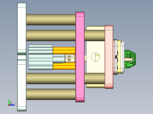ZX551-笔记本CNC工装夹具三维模型CNC6-0921左视缩略图