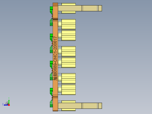 旭创0689-小件CNC工装夹具三维模型CNC1-200616右视缩略图