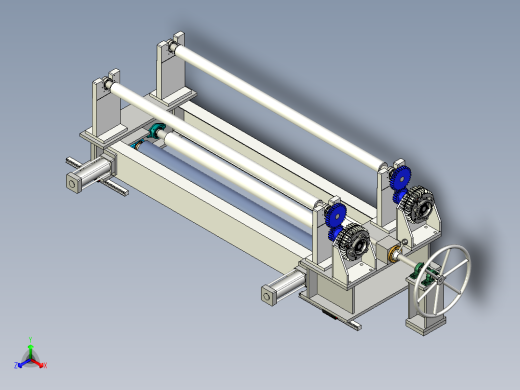 复合机正等轴测缩略图