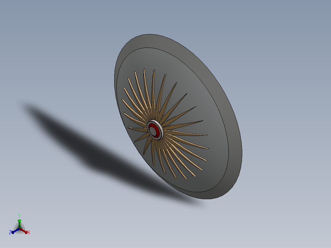 盾牌(32)正等轴测图