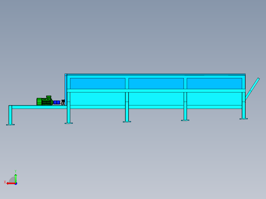 B2004549-木材去皮机后视图