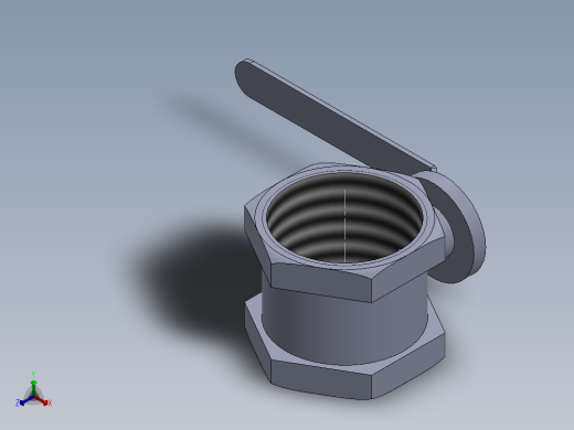 窑炉专用风阀-DN50