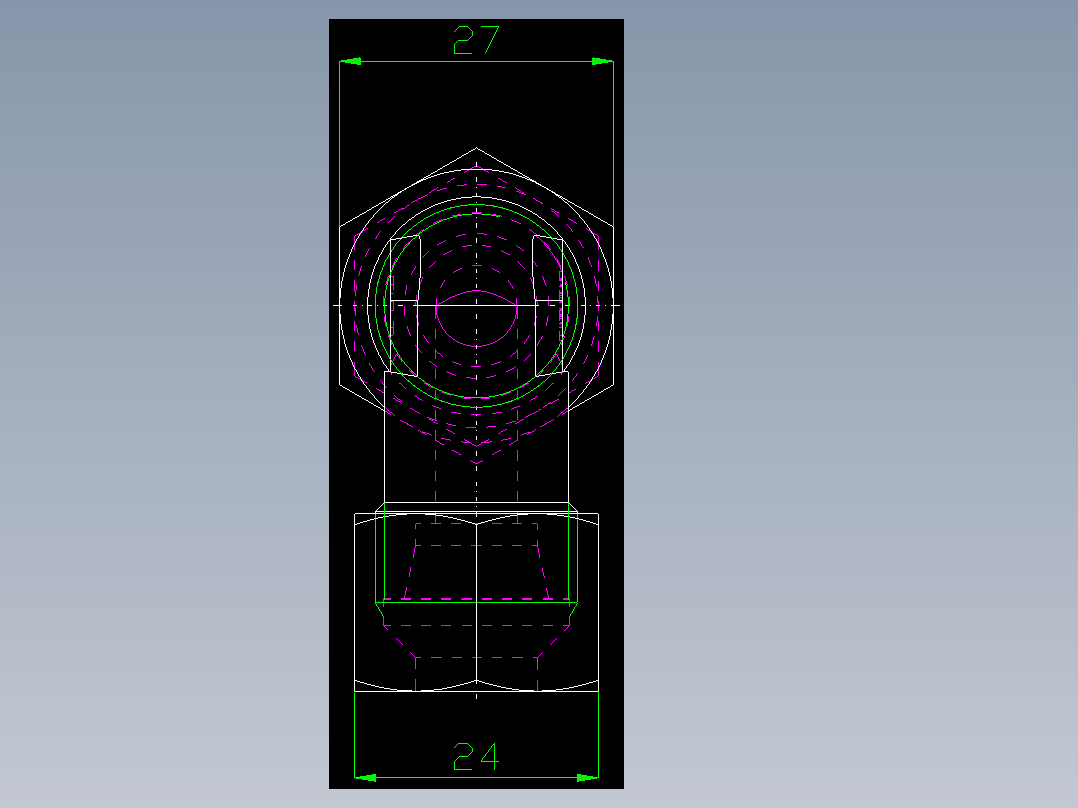 PARKER管接头EO Bulkhead elbow WSV12S71(16)_left