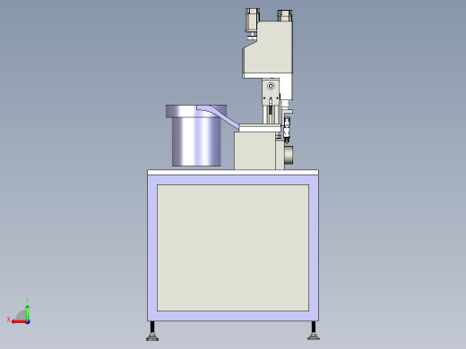 四轴机械手继电器组装机后视缩略图