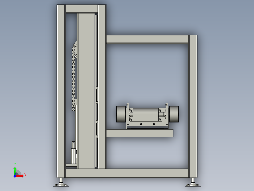 宝时得升降台20220807前视图