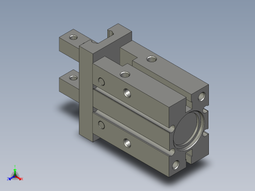 夹爪气缸HFK20_CL亚德客