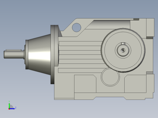 BKAD(双输出轴)BK37AD1左视缩略图