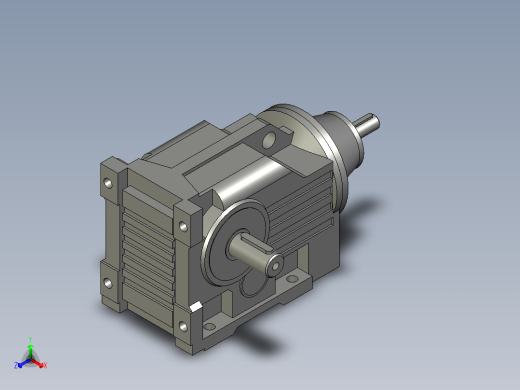 BKAD(双输出轴)BK37AD1正等轴测缩略图