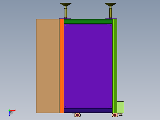 连续式垂直输送升降机俯视缩略图