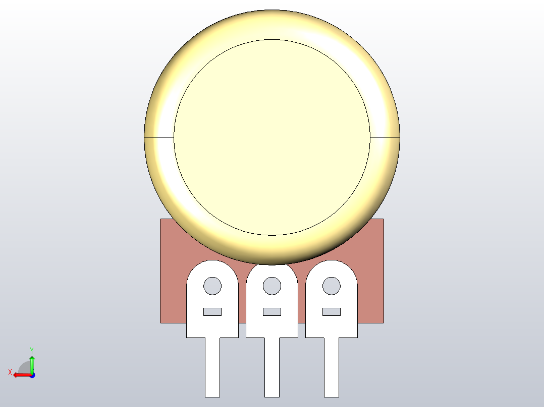 Elcon 电位器后视图