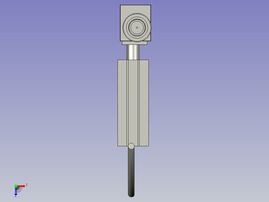 光族激光-100W光纤激光剥漆机联机3D-23922(1)俯视图