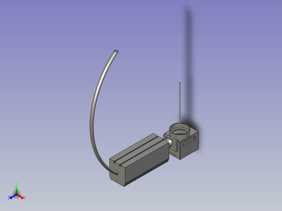 光族激光-100W光纤激光剥漆机联机3D-23922(1)正等轴测图