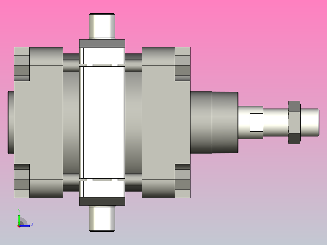 FESTO气缸DNGZK-125-10-PPV-A---_asm_5_150_左视图