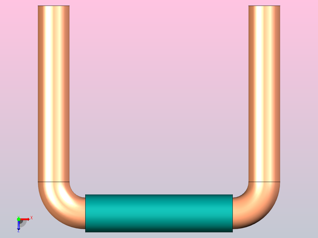 插头连接器Wirebridge_4.0xD0.6mm俯视图