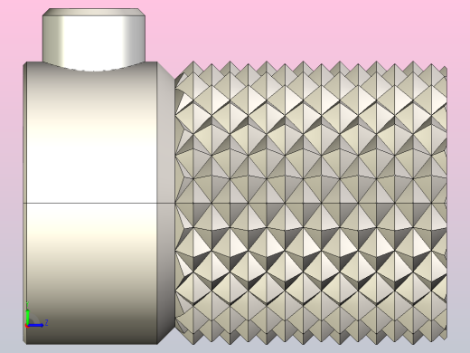 挤出机进料齿轮左视缩略图