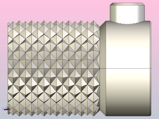 挤出机进料齿轮右视缩略图