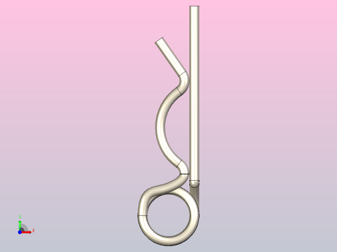 弹簧销D型双圈弹簧定位器系列前视图