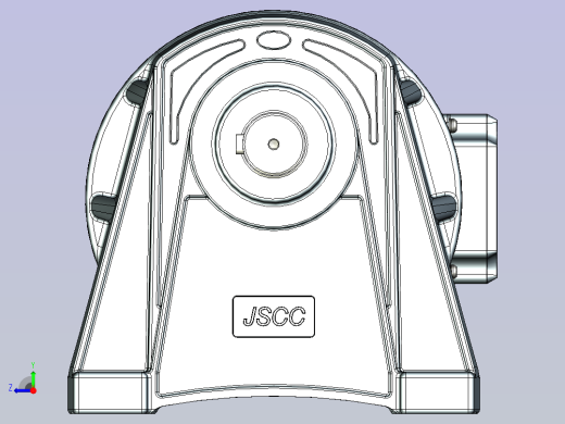 JSCC变频减速电机 f370h03-R右视缩略图