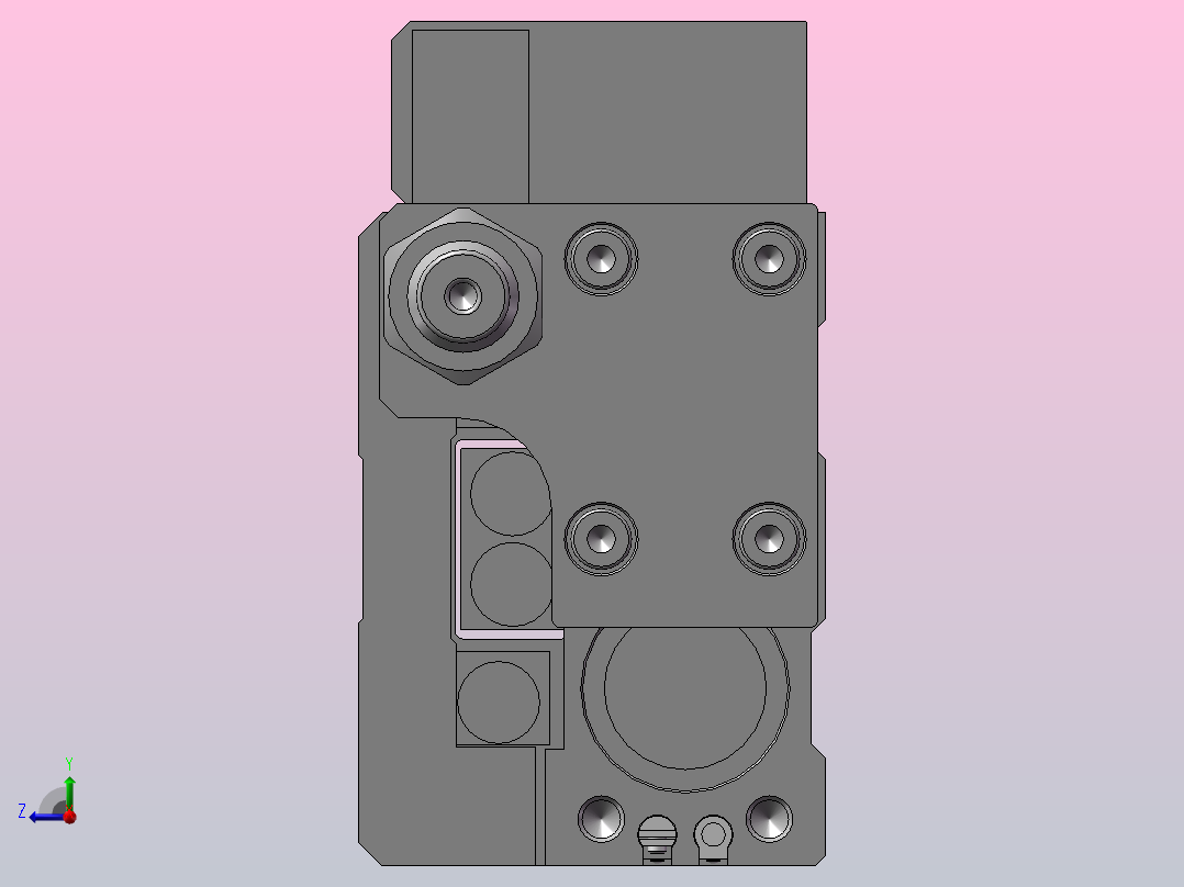 HLS20X50SB_0_+_DS1-H-2_亚德客气缸右视图