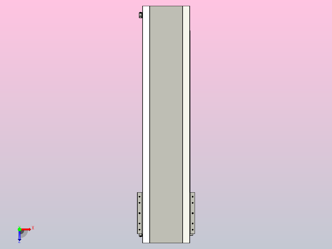 直驱直线电机轴TPA-LNP-230D-P31-L840-C-1-3-C-10-N3(磁栅尺)俯视图