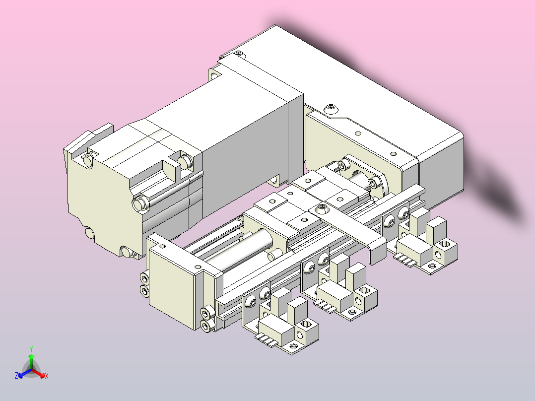 钢基模组TPA-KSR-4002C-100A1-ML-H1S1主视图
