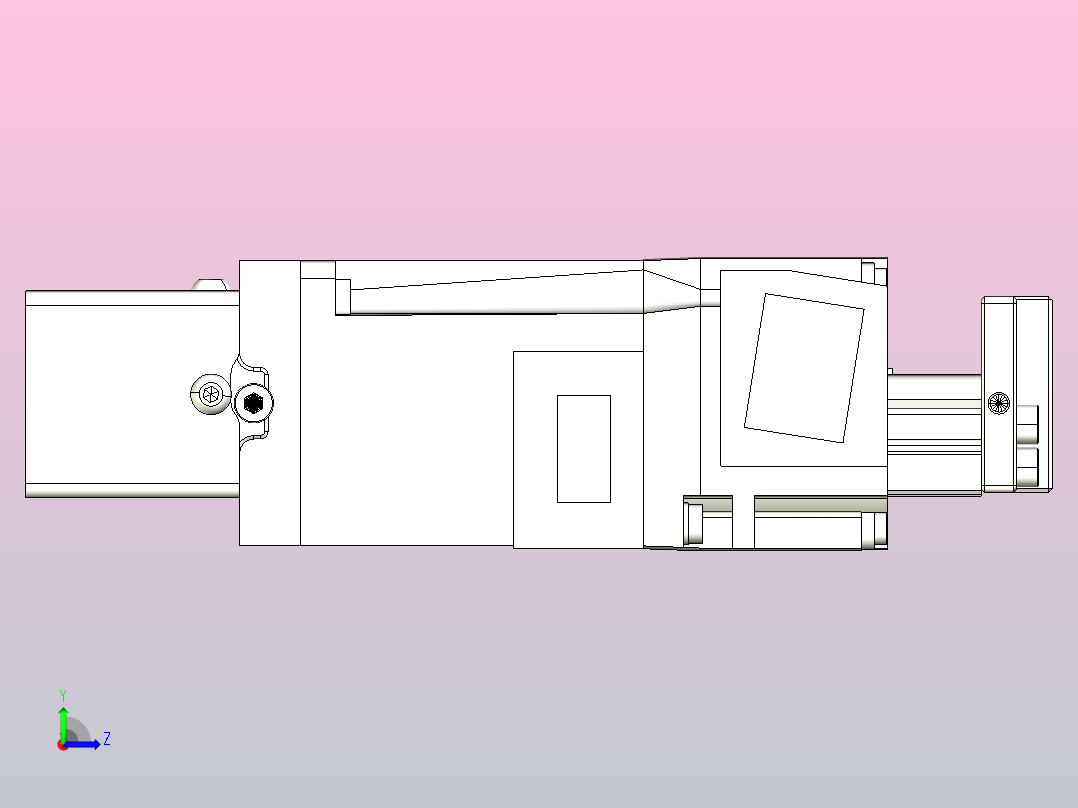 钢基模组TPA-KSR-4002C-100A1-ML-H1S1左视图