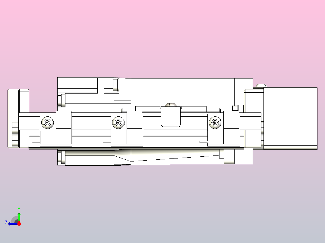钢基模组TPA-KSR-4002C-100A1-ML-H1S1右视图