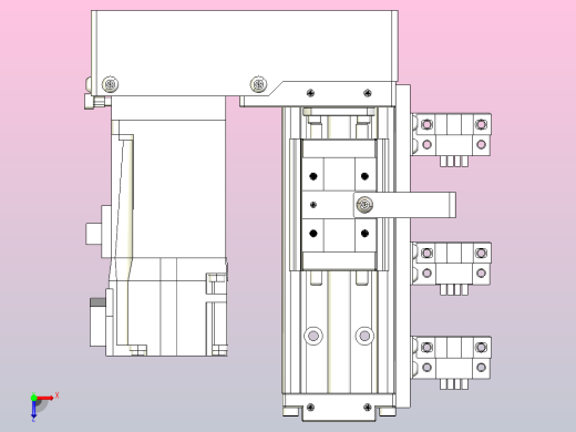 钢基模组TPA-KSR-4002C-100A1-ML-H1S1俯视缩略图