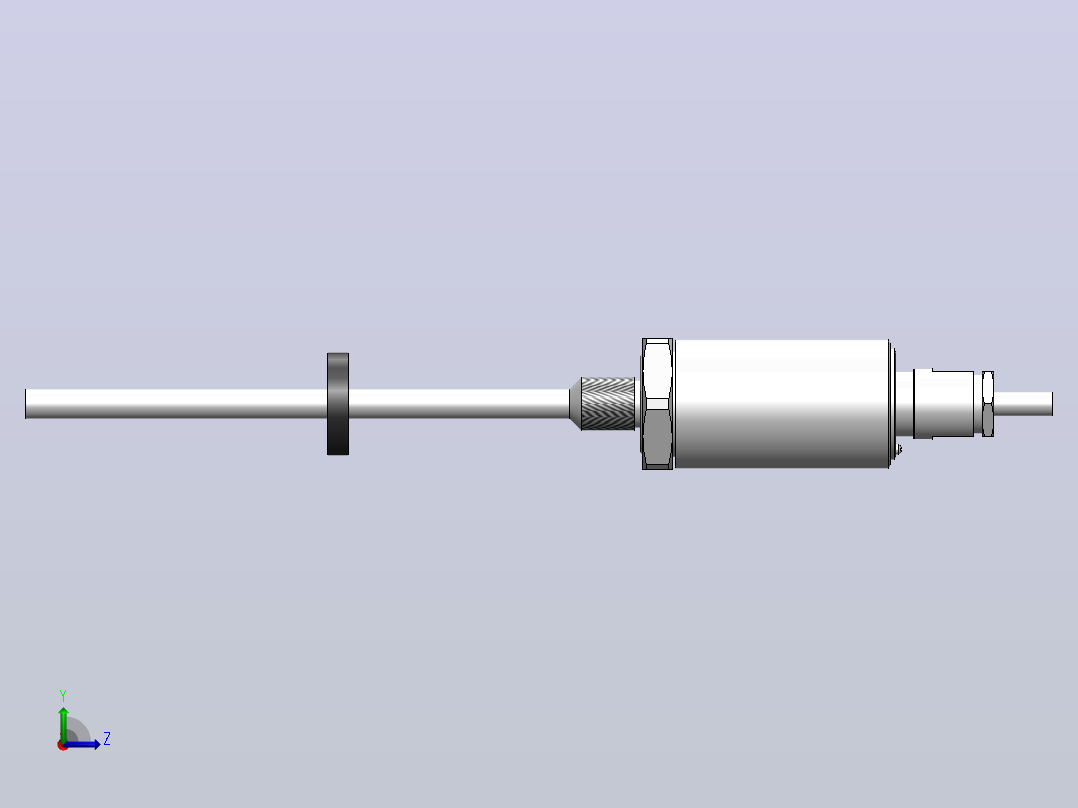 FST-HPH防爆型磁致伸缩位移传感器[FST-HPH-S3-0050-BZ1-V01-D]左视图