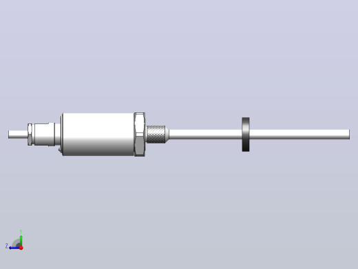 FST-HPH防爆型磁致伸缩位移传感器[FST-HPH-S3-0050-BZ1-V01-D]右视缩略图