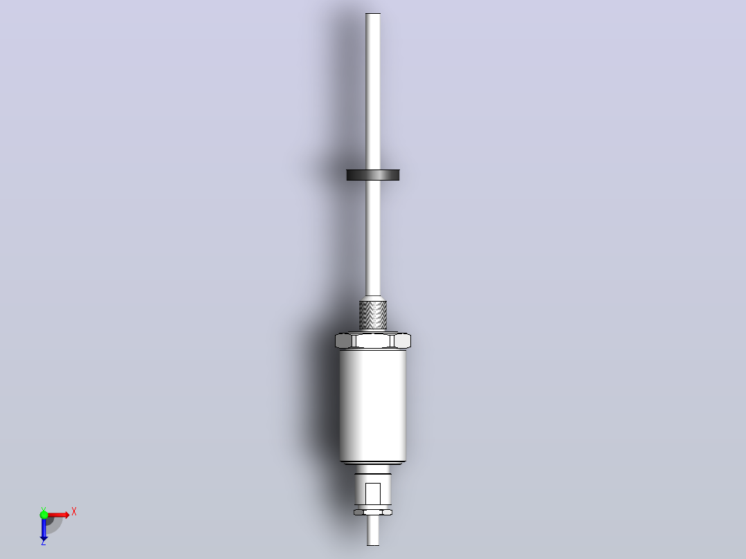 FST-HPH防爆型磁致伸缩位移传感器[FST-HPH-S3-0050-BZ1-V01-D]俯视图