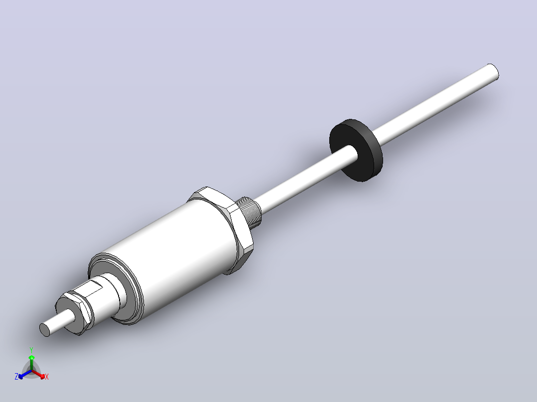 FST-HPH防爆型磁致伸缩位移传感器[FST-HPH-S3-0050-BZ1-V01-D]正等轴测图
