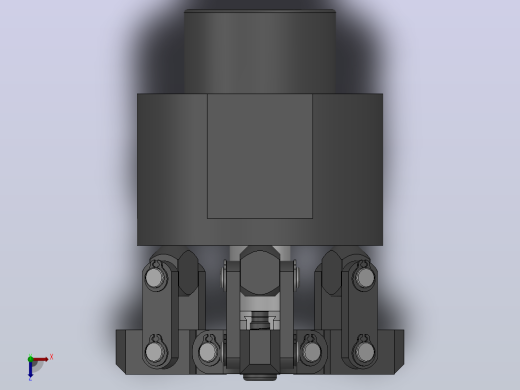 DJQ-3-25三点夹紧器[DJQ-3-25]俯视缩略图