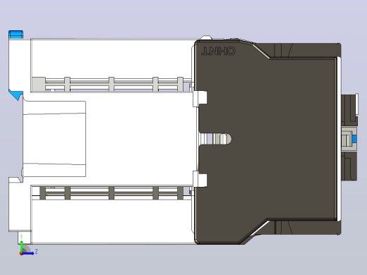 NC1-32Z交流接触器三维模型202301左视缩略图