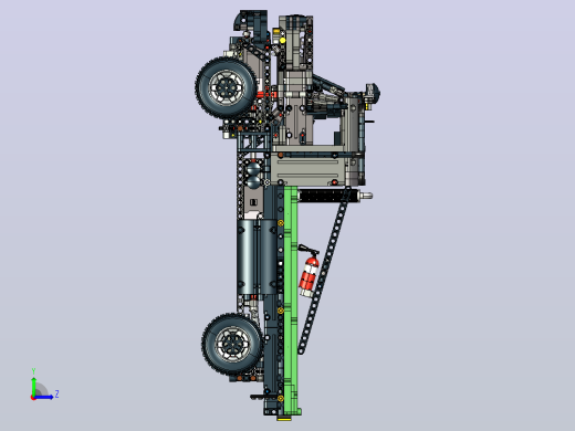 42129奔驰4x4越野卡车拼装模型左视缩略图