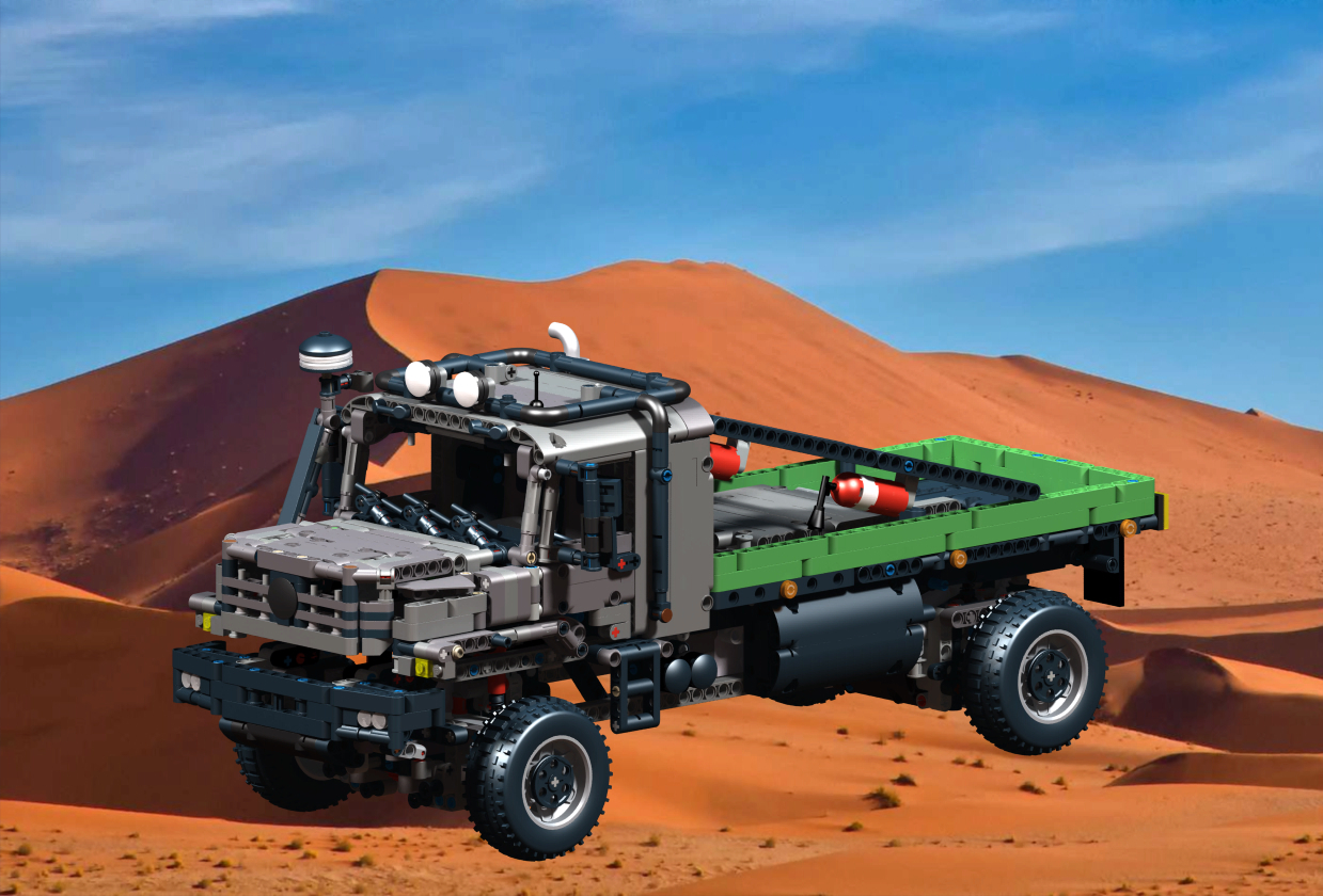 42129奔驰4x4越野卡车拼装模型