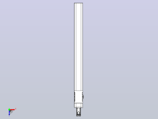 滚珠丝杠直线轴带导轨全封闭TPA-HCR-120D-1610C-L1200-M-C-P40-N3俯视缩略图