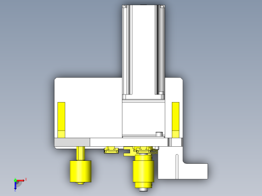 滚轮规定尺寸切割装置俯视缩略图