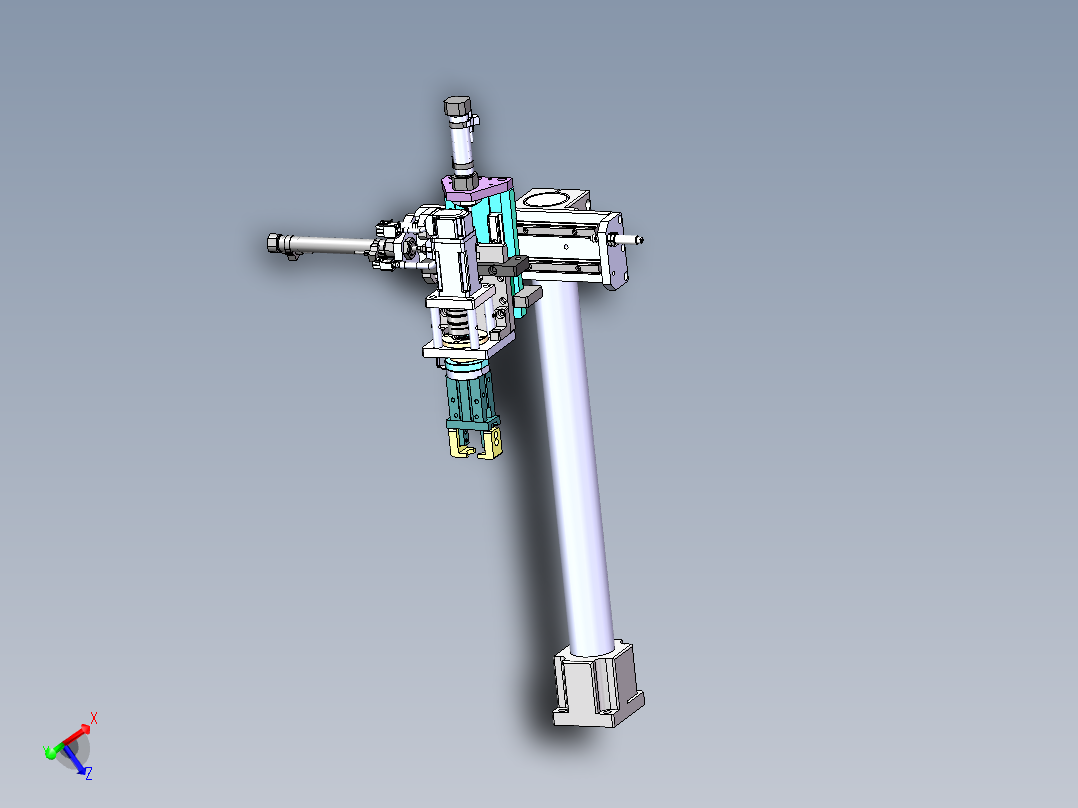 搬运夹取组件sw18可编辑