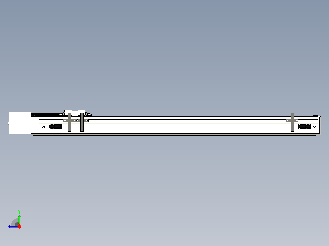 Toyo东佑达直线模组-ECH5-450-BR右视图