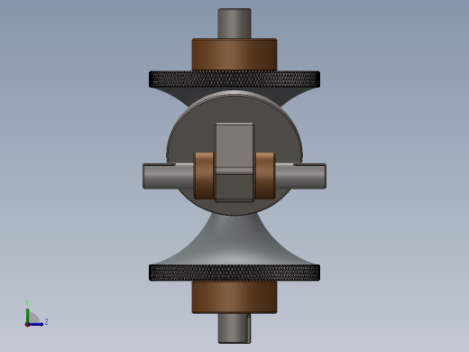 CVT 3无级变速结构3D图纸 多种格式左视缩略图