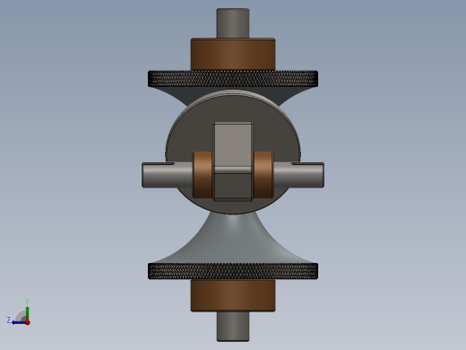 CVT 3无级变速结构3D图纸 多种格式右视缩略图