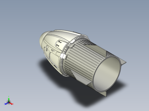 马斯克太空火箭头Space X
