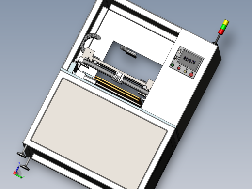 非标三轴伺服自动分选送料机 (1)