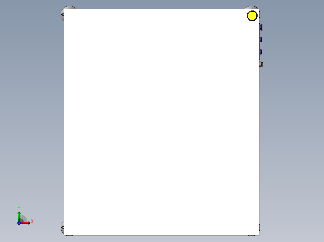 非标三轴伺服自动分选送料机 (1)前视图