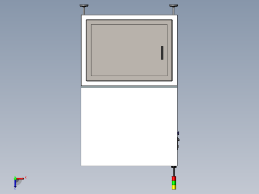 非标三轴伺服自动分选送料机 (1)俯视缩略图