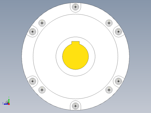 直齿孔PLE160-L2 22-110-145-M8右视缩略图