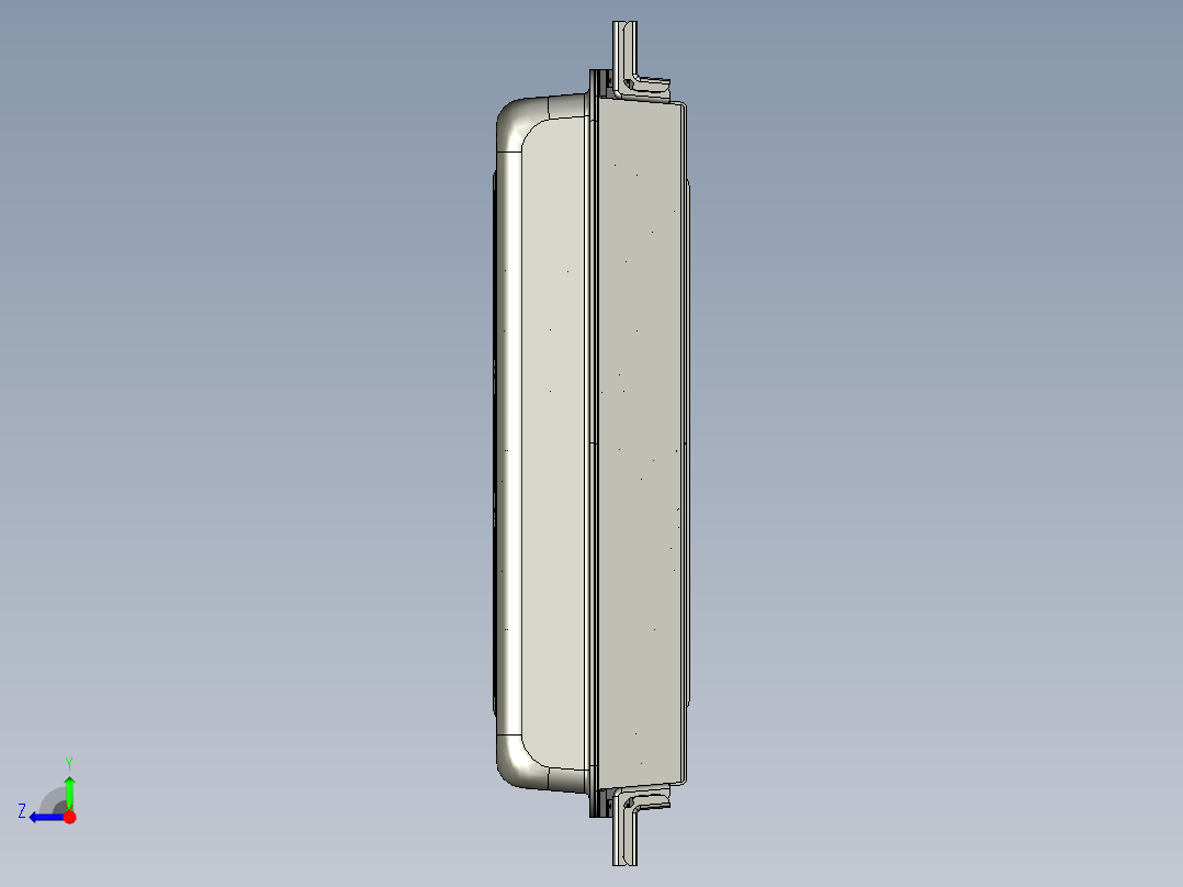 新能源汉腾幸福ES01纯电动车电池包内部结构图右视图